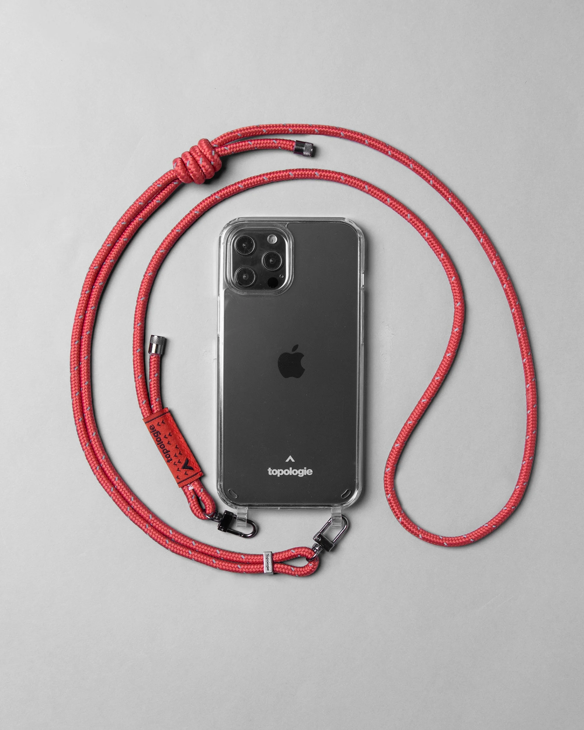 Verdon Phone Case / Clear / 6.0mm Rope / Brick Reflective