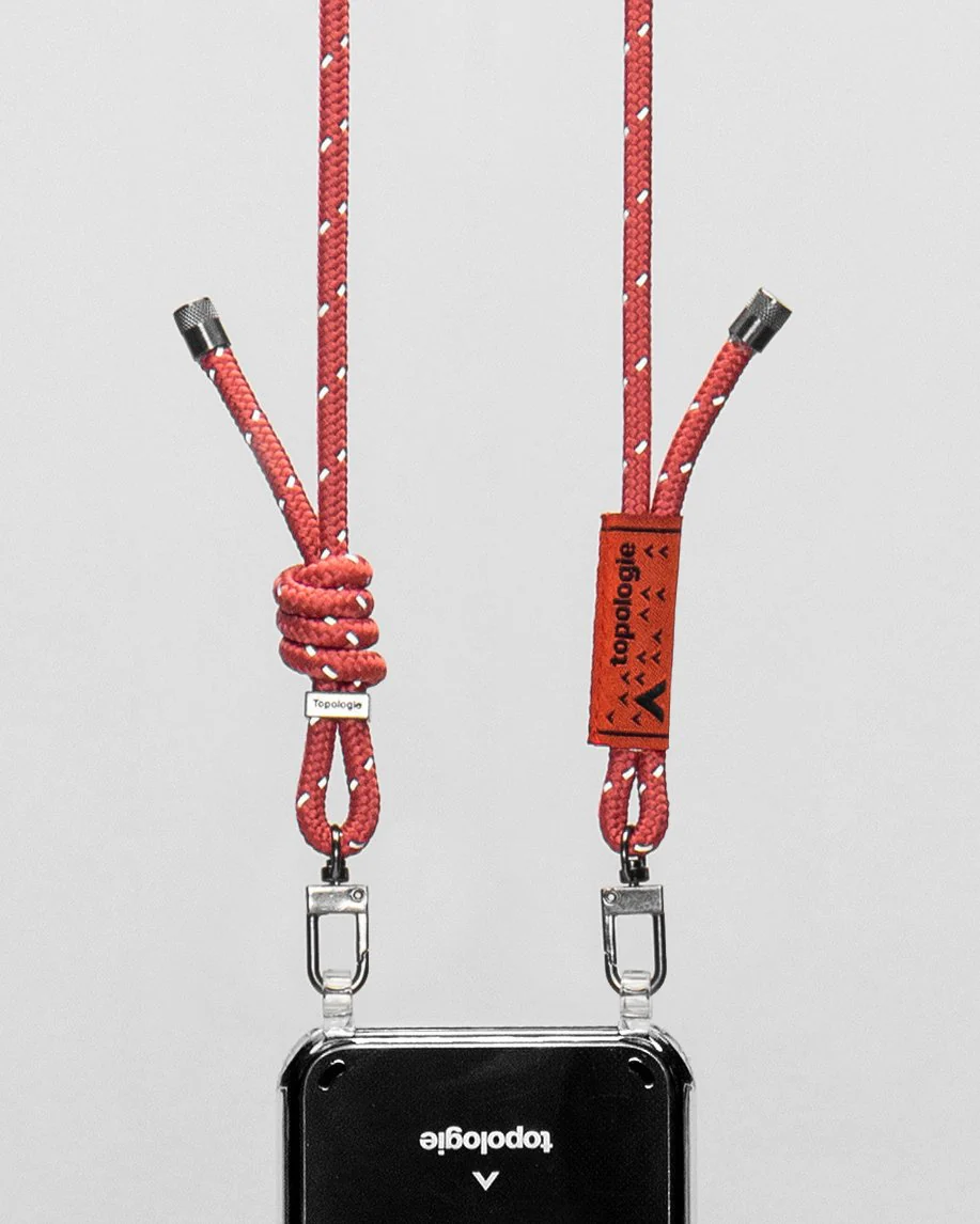 Verdon Phone Case / Clear / 6.0mm Rope / Brick Reflective