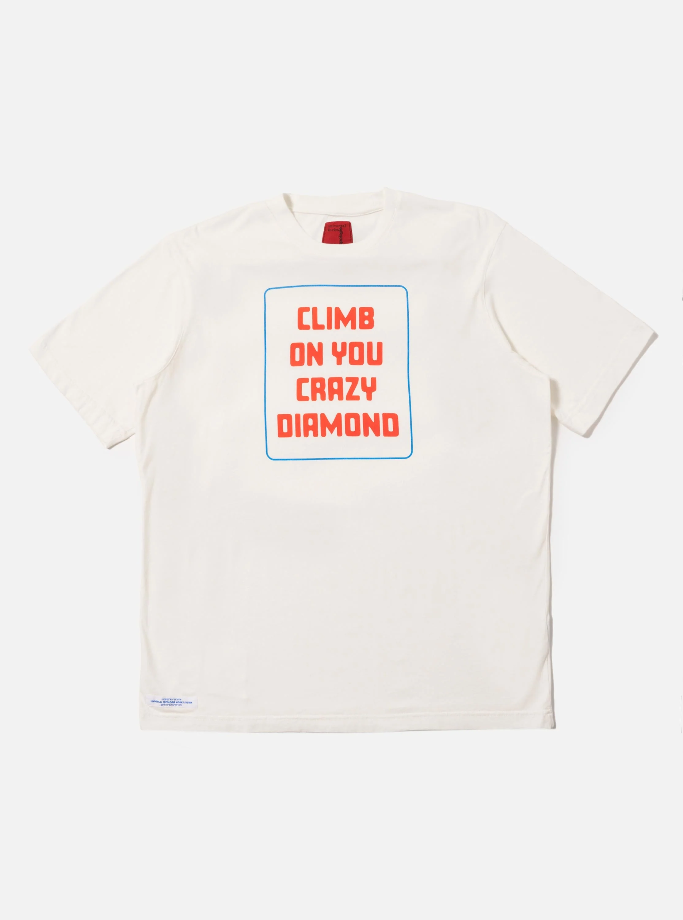 Topologie X Universal Works Print Tee / Ecru