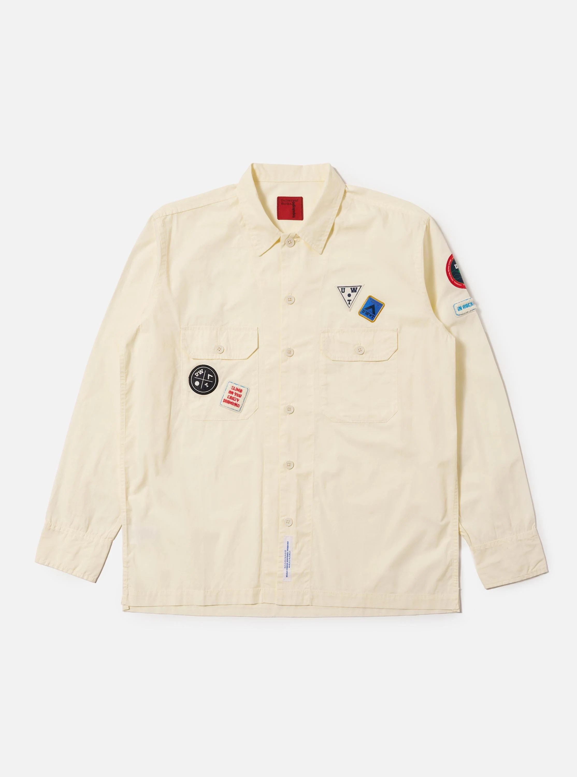 Topologie X Universal Works Utility Shirt / Ecru